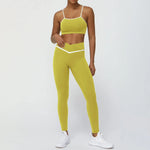 Workout Clothes for Women Running Yoga Outfit Set 2pcs - EX-STOCK CANADA