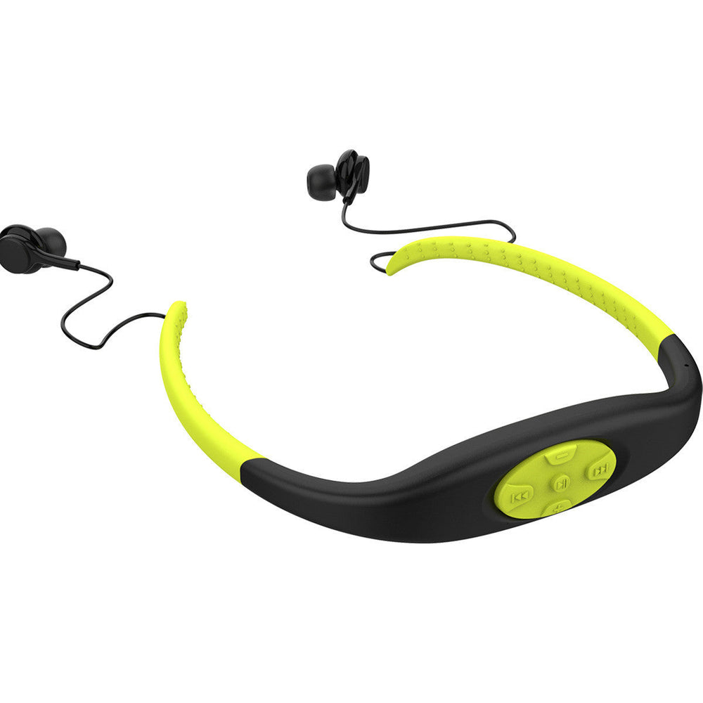 2in1 Bluetooth Wireless Earphone &MP3 Music Player 8G Headphone IPX8 Waterproof Swim Sport Neckband Stereo Headset with Mic EX-STOCK Canada 