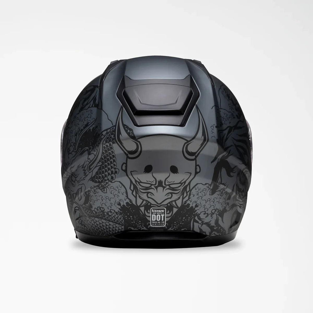 Casque de moto Voss 989 Moto-V Rei 