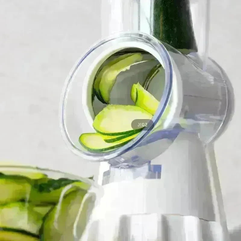 3 In 1 Vegetable Slicer Manual Kitchen Accessories Grater For Vegetable Cutter Round Chopper Mandolin Shredder Potato Home Kitchen Supplies Kitchen Gadgets - EX-STOCK CANADA