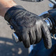 Gants réfléchissants BOL/Open Road pour hommes avec crâne 