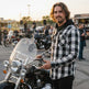 Milwaukee Leather Men's Plaid Flannel Armored Shirt Jacket 