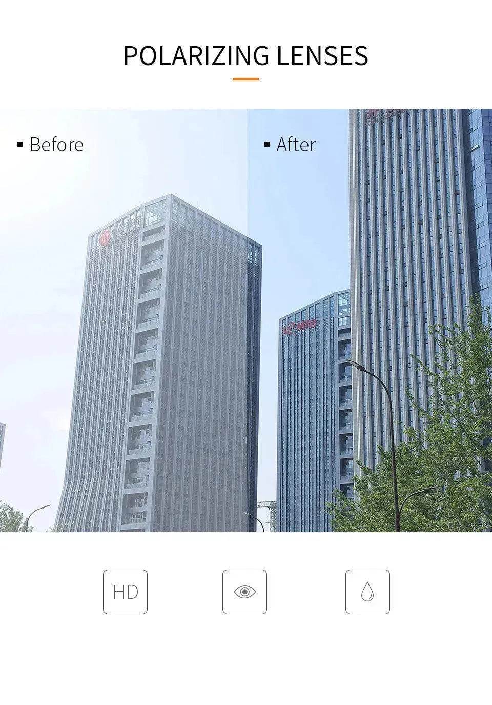 Fashion Trend Cloud Chain Polarized Sunglasses for Women - EX-STOCK Canada