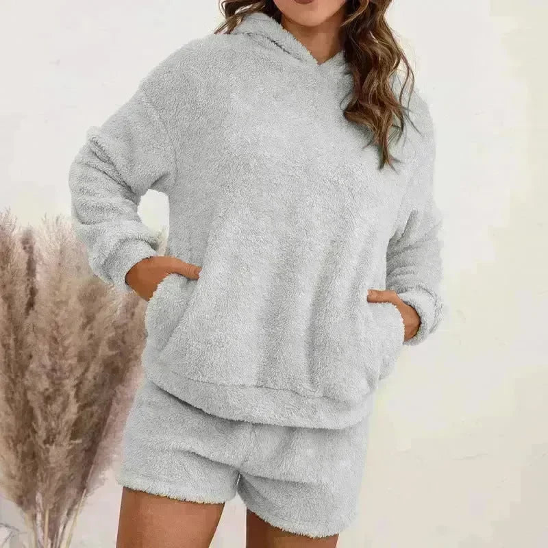 Women Hooded Sweater Suit Casual Home Wear - EX-STOCK CANADA