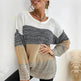 Winter Jacquard Knitted Pullover Sweater Tops for Women - EX-STOCK Canada