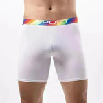 Summer Sports Spandex Plain Boxer Short Underwear for Men - EX-STOCK CANADA
