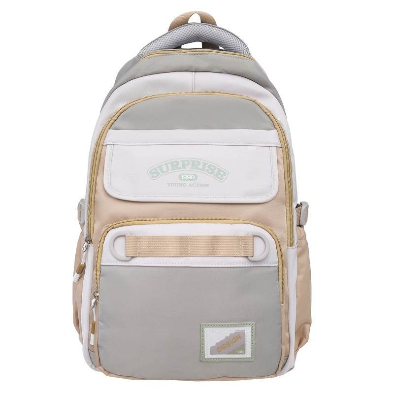 College Style Backpack Student Leisure Travel Large Capacity Backpack - EX-STOCK Canada