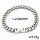 Cuban Link Chain Trimming Chain Jewelry Buckle Titanium Steel Bracelet - EX-STOCK Canada