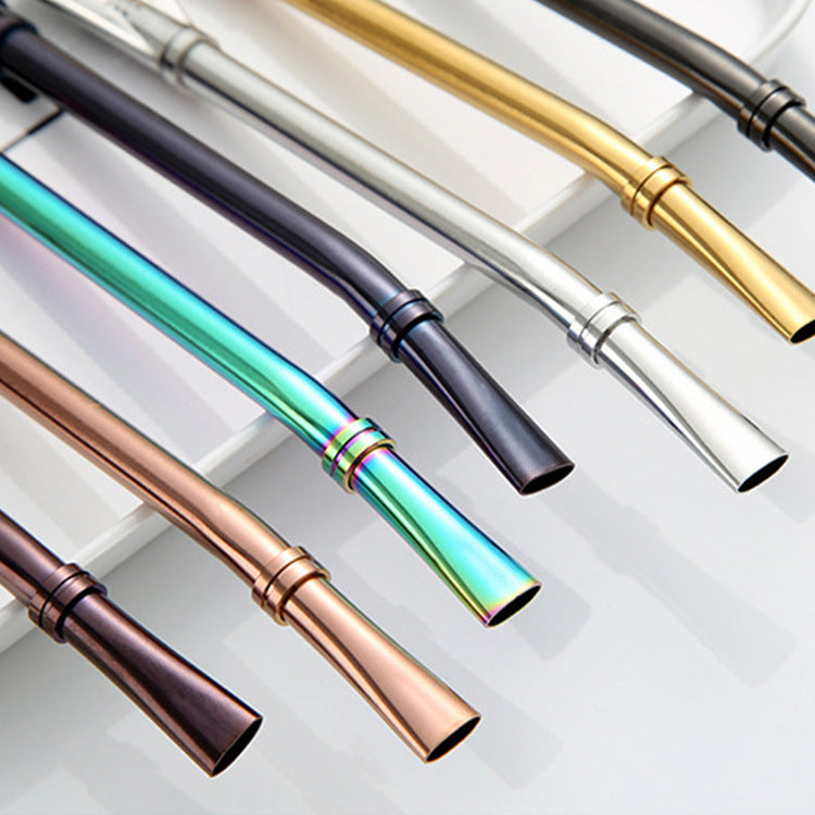 304 Stainless Steel Residue Filter Straws Spoon EX-STOCK Canada 