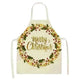 Personalized Christmas Aprons gifts idea for chefs bakers - EX-STOCK CANADA