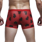 Spandex Mesh Printed Pouch boxer briefs underwear men - EX-STOCK Canada
