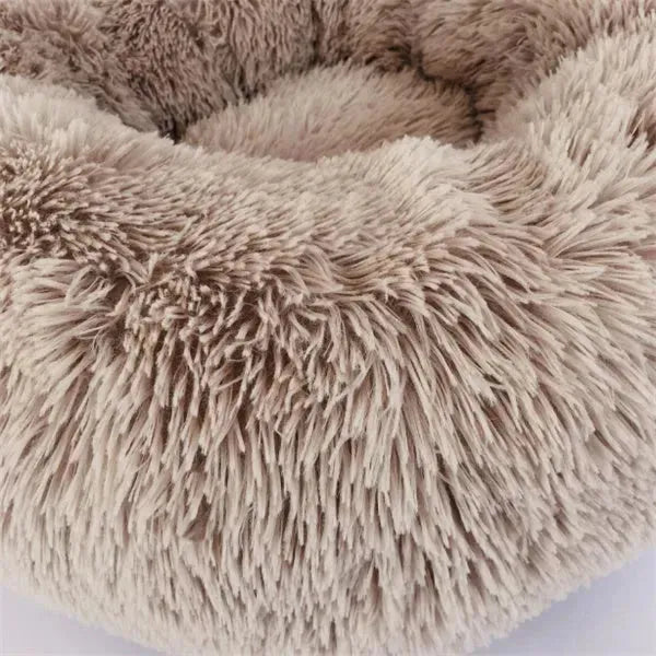 Round Long Hairy Autumn And Winter Nest Pad Cat Mattress - EX-STOCK CANADA