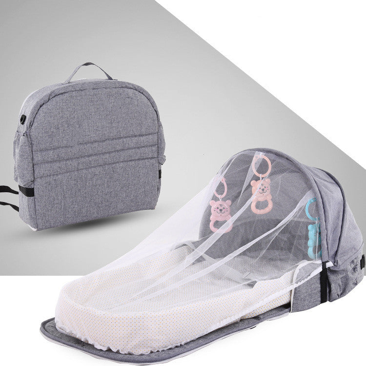 Portable Foldable Baby Nest with Mosquito Net Options — product view 1 of 16 | EX-STOCK