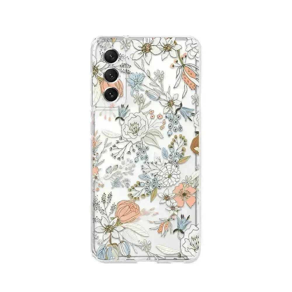 Beautiful Small Floral Phone Case - EX-STOCK CANADA