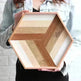 Acacia Wooden Serving Tray Decorative Tray - EX-STOCK CANADA