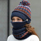 Fall Winter knitted Woolen Balaclava Beanie hat for women - EX-STOCK Canada