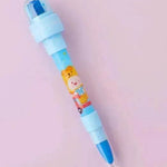 12 Color Bubble Crayon Painting Graffiti Seal for Children - EX-STOCK Canada