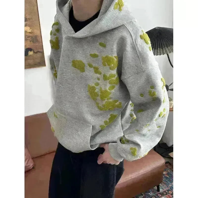 Unisex Cotton Air Layer Moss Hoodie Sweatshirt  Pullover - EX-STOCK CANADA
