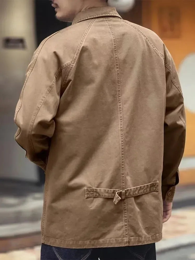 Versatile giacca di jeans casual per uomini jeans