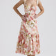 Spring And Summer Comely Pastoral Style Sling Floral A Swing Cake Dress - EX-STOCK Canada