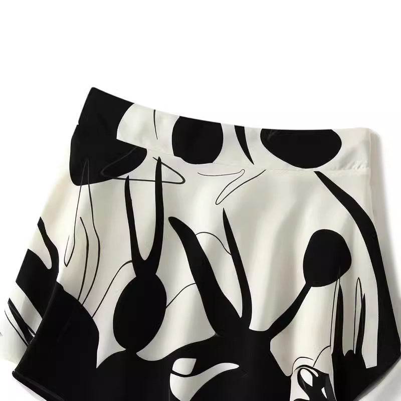 Summer New High Waist High-end Figure Flattering A- Line Flared Vintage Midi Skirt - EX-STOCK Canada