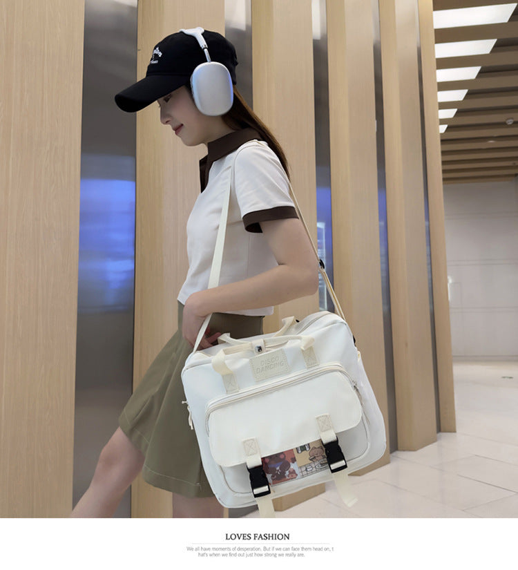 Soft Girl Cute Cartoon Teenage College Student Lightweight Tote Backpack EX-STOCK