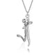 18K Love Hug Necklace Couple Anniversary Valentine's Day Gift Fashion Simple Temperament Clavicle Chain Pendant Necklace - EX-STOCK CANADA