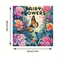 Fairy Flowers Coloring Book for Adults – 28 Pages Stress Relief Colouring Book (20x20cm) 2