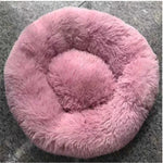 Round Long Hairy Autumn And Winter Nest Pad Cat Mattress - EX-STOCK CANADA