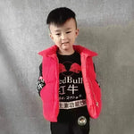 Down Cotton Vest Autumn And Winter Waistcoat Winter Clothing Children Sleeveless Puffer jacket - EX-STOCK CANADA
