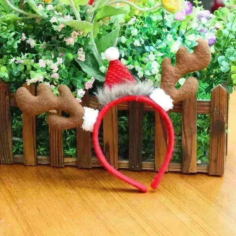 Christmas Head Buckle Christmas Party Supplies Christmas Headband Gifts Christmas Headband Christmas Hat Head Buckle - EX-STOCK CANADA