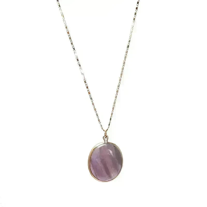 Personalized stone short Dress necklace Unisex - EX-STOCK CANADA