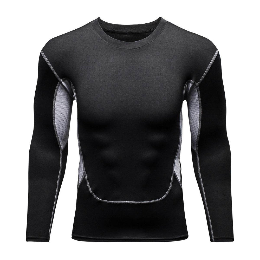 Men's Sports Quick-drying Long sleeve Workout Fitness T-shirt top - EX-STOCK Canada