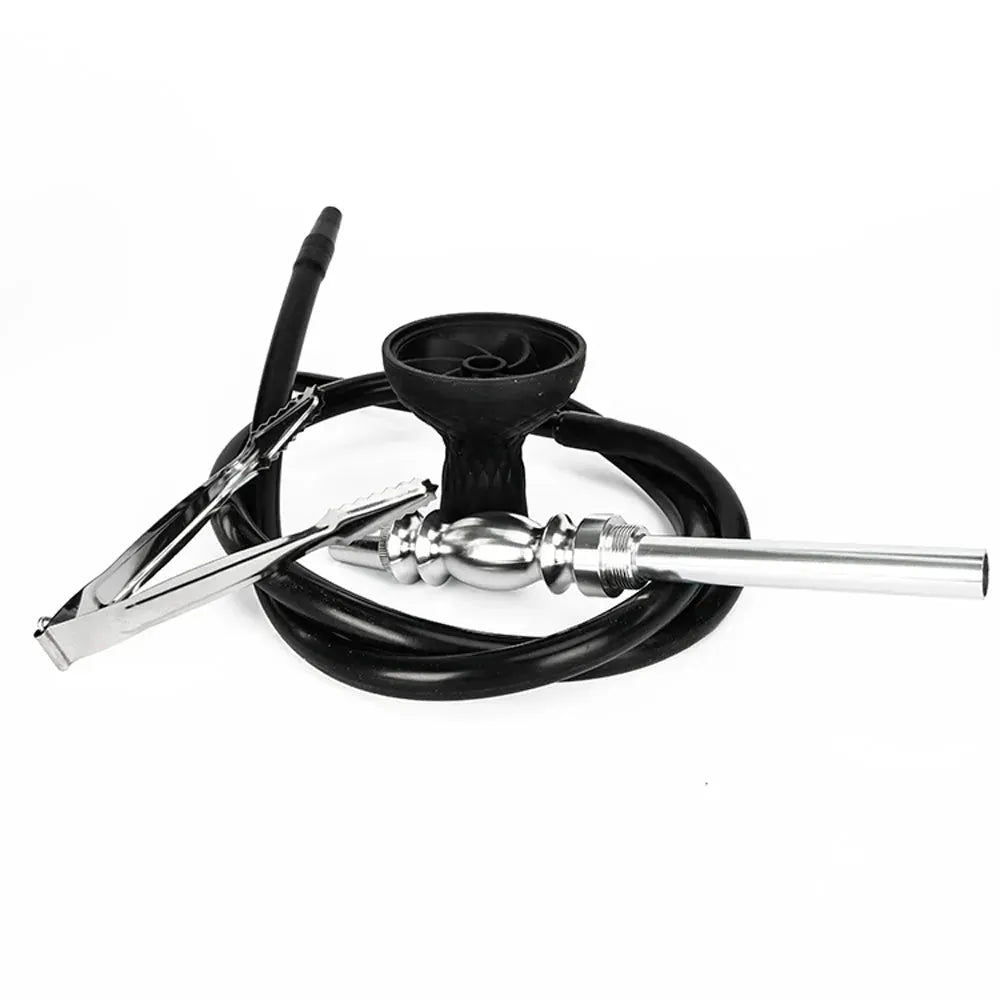 Acrylic round pot hookah set - EX-STOCK CANADA