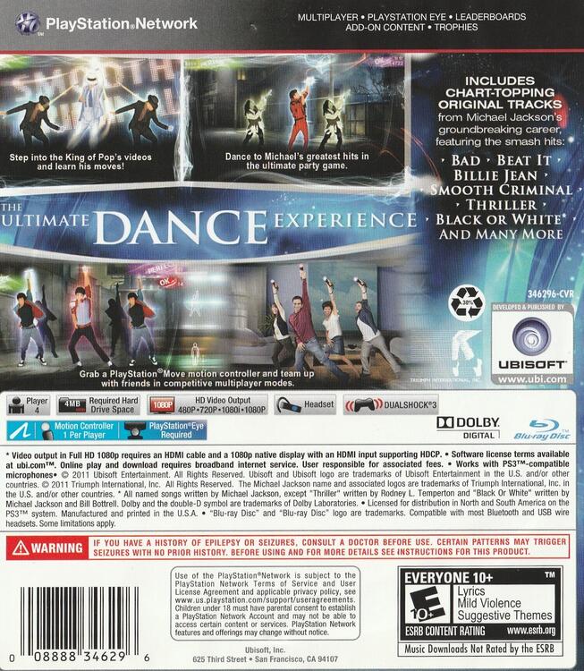 Michael Jackson: The Experience 