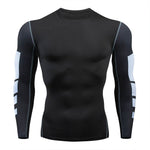 Men's Sports Quick-drying Long sleeve Workout Fitness T-shirt top - EX-STOCK Canada