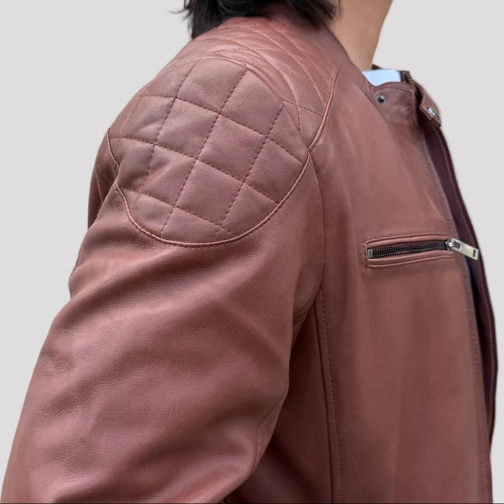 BOL Men's Alvin Lambskin Leather Jacket 