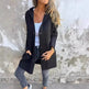 Fall Casual Single Breasted Hooded Cashmere Cardigan Jacket for women - EX-STOCK Canada