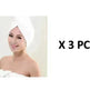 Women's Microfiber Hair Dryer Cap Absorbent Hair Towel. - EX-STOCK CANADA