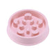 Pet Cat Dog Slow feeder Bowl Anti Choking Slow Feeding Puzzle Feeder - EX-STOCK CANADA