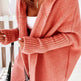 Oversized Head cover Knitted Long Kimono Cashmere Cardigan for Women - EX-STOCK Canada