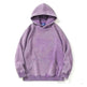 Unisex Teen Waxed Washed Distressed Hoodie Sweatshirt Pullover top - EX-STOCK CANADA
