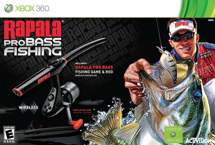 Rapala Pro Bass Fishing With Wireless Controller Fishing Rod 