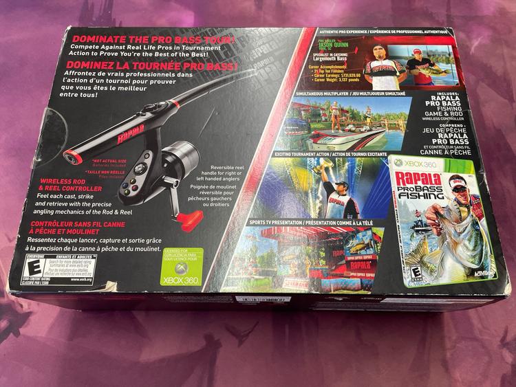 Rapala Pro Bass Fishing With Wireless Controller Fishing Rod 