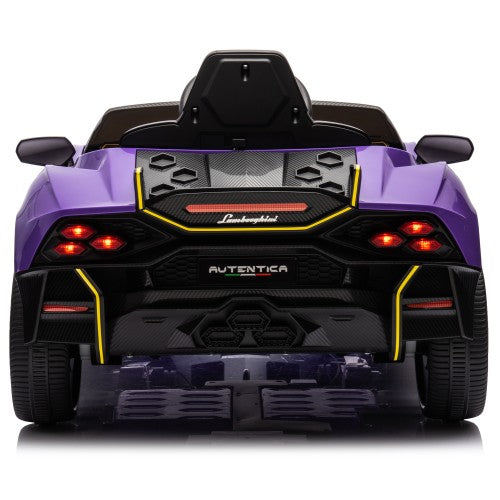 2026 Lamborghini Auténtica Kids Ride On Car with Remote Control 