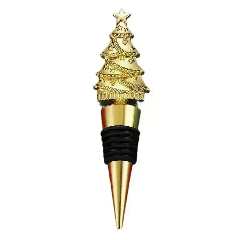 Creative Christmas Tree Wine Stopper Sealed Wine Bottle Stopper - EX-STOCK CANADA