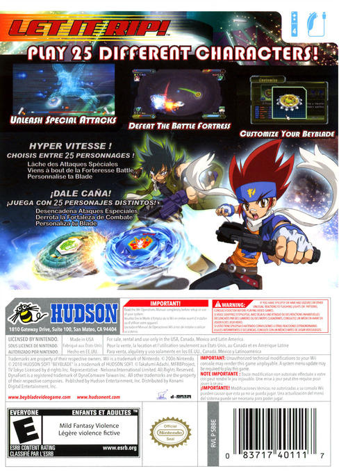 Beyblade:  Metal Fusion - Battle Fortress 