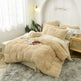 Mink Velvet Four Piece Set Long Plush Crystal Velvet Duvet Cover EX-STOCK Canada 