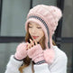Women Cozy Knit Fleece-Feel Beanie With Ear Flaps Winter Hat Perfect For Skiing & Outdoor Activities - EX-STOCK Canada