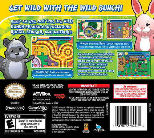 ZhuZhu Pets 2: Featuring The Wild Bunch (usagé) 
